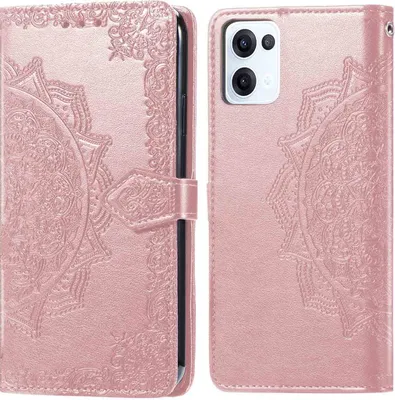 Produktbild von imoshion Mandala Klapphülle Oppo Reno 13 - Rosé gold