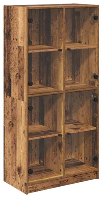 Image de Haut Armoire Bois Ancien 68 x 37 x 142 cm Bois d'ingénierie