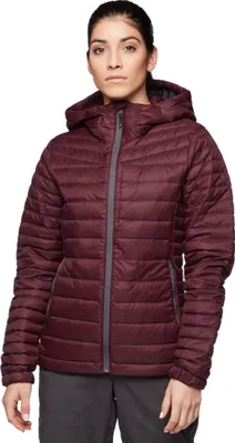 Obrázok produktu pre W Access Down Hoody - Black Diamond, Farbe:Bordeaux, Größe:S