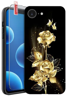 Obrázok produktu pre ETUI do iPhone 16e | WZORY | SILIKONOWE MATT CASE + SZKŁO 9H