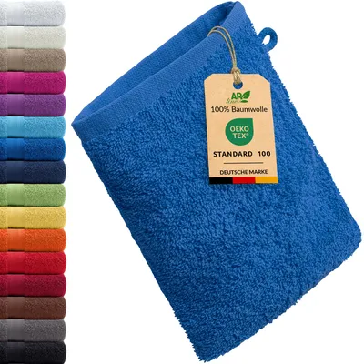 Produktbild von AR Line ARIZONA Handtuch-Serie – 500 g/m² Frottier in 9 Größen verfügbar, Größe: Waschhandschuh 15x21 cm, Farbe: Royalblau