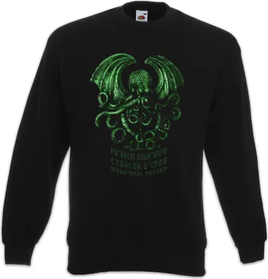 Produktbild von Urban Backwoods Cthulhu R'Lyeh, Sweatshirt, Farbe: Schwarz, Größe: 2XL