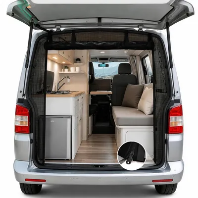 Zdjęcie produktu dla Magnetyczna siatka przeciw owadom do VW T5/T6