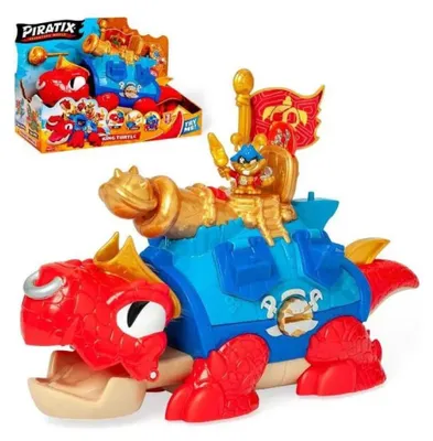 Produktbild von Magic Box Piratix King Turtle Figur Mehrfarbig Kinder Mehrfarbig One Size