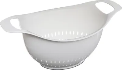 Obrázok produktu pre Kuchynské sitko cedidlo s rukoväťami, O 18 cm, sivé