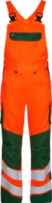 Produktbild von F. Engel Safety Light Latzhose, Orange/Grün, Gr. 64