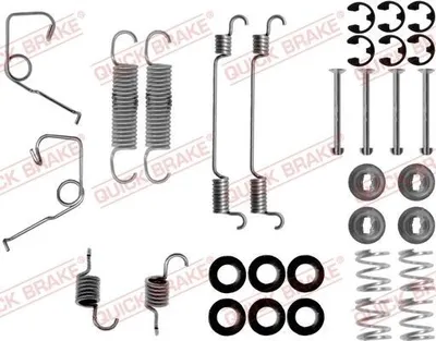 Produktbild von QUICK BRAKE Zubehörsatz Bremsbacken 105-0705 Hinten für FORD TRANSIT MK-5 Bus (E)
