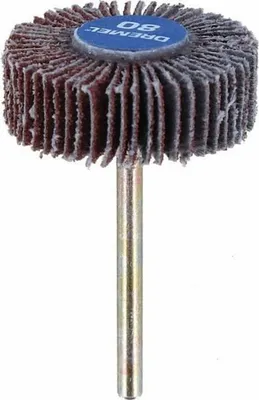 Produktbild von Dremel Schleiffächer Ø 28,6 mm, Körnung 80 (502)