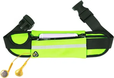 Produktbild von Multifunktions Outdoor Sport Gürteltasche - Schweiß- & wasserabweisend - Für 6-Zoll Smartphones, Farbe:Grün
