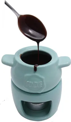 Produktbild von Schoko Fondue Set tüktis hellbalu  Nr 02