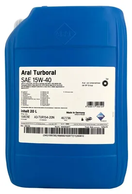 Produktbild von Aral Turboral 15W-40 20 Liter (15BC5E)