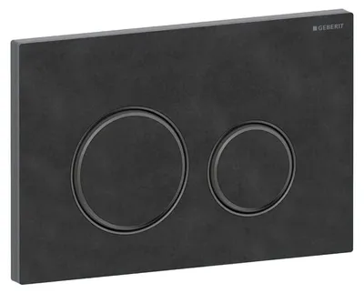Produktbild von Geberit 115.651.JM.1, Spülplatte, Schwarz, Chrom, Geberit, 246 mm, 14 mm, 164 mm