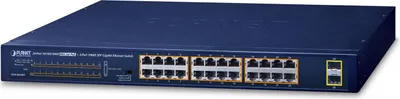 Produktbild von Planet GSW-2620HP - Switch - 24 x 10/100/1000 (PoE+)