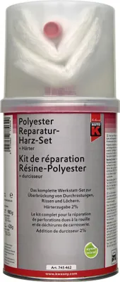 Produktbild von Auto-K Polyester Reparaturharz Set + Härter 1000g