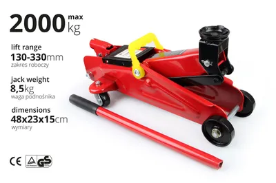 Obrázok produktu pre AMiO Hydraulický zdvihák 2T