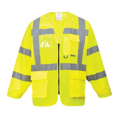 Produktbild von Portwest S475 Warnschutz-Jacke Executive Yellow Gr. L