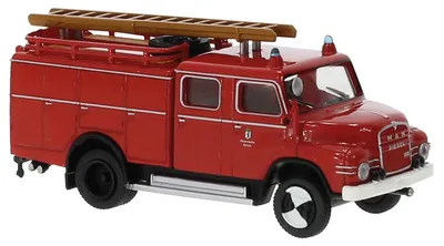 Image de Maquette du véhicule MAN 450 HA TLF 16, pompiers de Berlin, 1960.