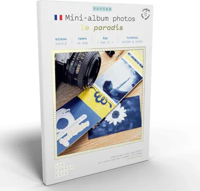 Produktbild von Scrapbooking Box - Mini-Fotoalbum - 5 Seiten
