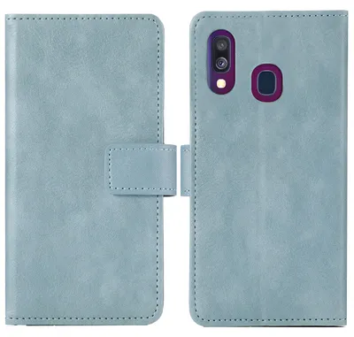 Image de imoshion Bibliothèque Luxe pour le Samsung Galaxy A40 - Bleu clair