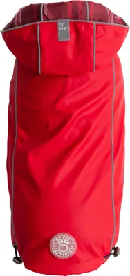 Produktbild von GF Pet Elastofit Regenmantel für Hunde, rot - 4XL