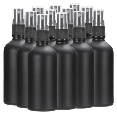 Produktbild von Set mit 12 Glas-Sprühflaschen für verschiedene Anwendungen