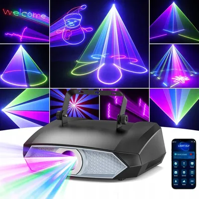 Zdjęcie produktu dla Glowingstage projektor laserowy światło dyskotekowe DMX512