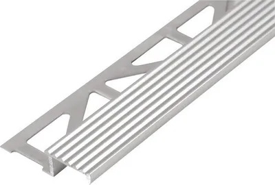 Produktbild von Treppenstufenprofil Durastep Aluminium Länge 250 cm Höhe 11 mm