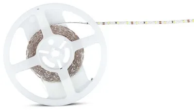Produktbild von V-TAC VT-2835-S SMD2835 led strip 12V 5mt 4.2W/mt 60led/mt naturweiß 4000K IP20 no wp - SKU 212560