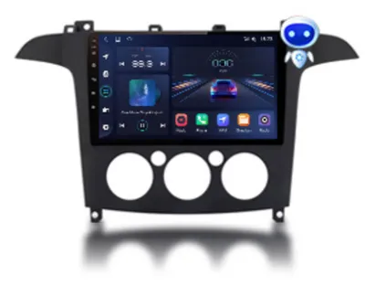 Image de Junsun Autoradio pour Ford S-Max 2007 - 2008, autoradio Android avec GPS pour Ford S-Max S max 2007 2008 autoradio avec navigation GPS Android, cartes, caméra, USB Ford S-Max S max 2007 2008 Performance : 2GB RAM + 32GB