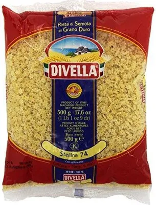 Produktbild von 24x Divella Pasta Stelline N.74 500G