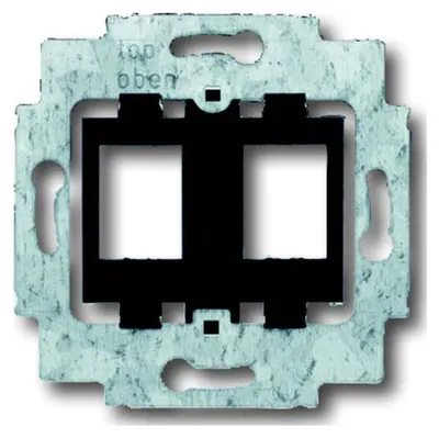 Produktbild von Busch-Jaeger 1753-0-8063 - 2 x RJ-45 - Schwarz