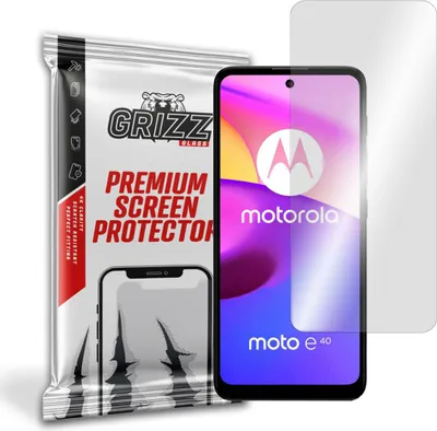 Obrázok produktu pre Hybridné sklo GrizzGlass HybridGlass pre Motorola Moto E40