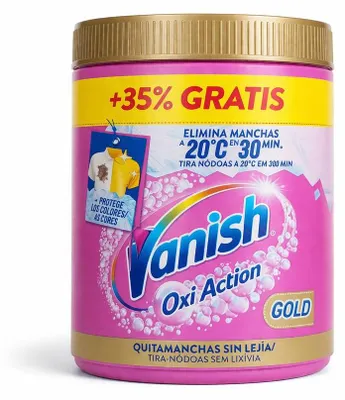 Produktbild von Vanish Oxi Action proszek do tkanin różowy 470 g
