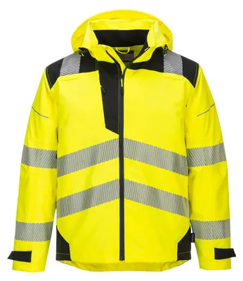 Produktbild von Portwest PW360 PW3 Extreme Atmungsaktive Regenjacke Yellow/Black Gr. M