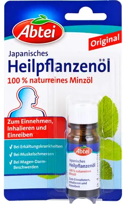 Produktbild von Abtei Original Japanisches Heilpflanzenöl, 10 ml ätherisches Öl