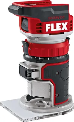 Produktbild von Flex Akku Kanten- und Oberfräse (ohne Akku, 18 V, mit Nullfunktion) 531634