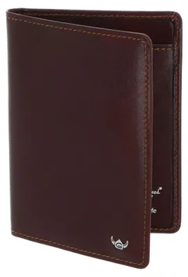 Produktbild von Golden Head Ausweisetui Colorado RFID Protect ID Wallet Tobacco braun