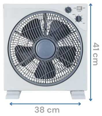 Immagine prodotto di Ardes AR5B29 Ventilatore da Tavolo e Pavimento 30cm 3 Velocità Bianco con Timer
