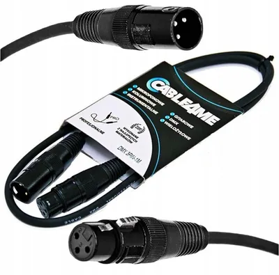 Obrázek produktu pro CABLE4ME, kabel DMX, 3pin, 15 metrů, pro osvětlení