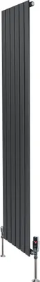Immagine prodotto di Radiatori a pannello e valvole – 1800 mm x 420 mm – Grigio antracite