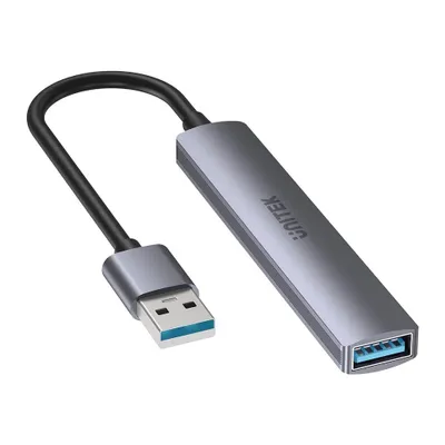 Zdjęcie produktu dla HUB USB-A 1x USB-A 5 Gbps, 3x USB-A 2.0 aluminiowy