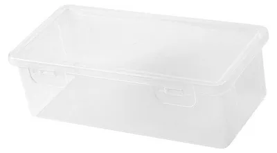 Obrázek produktu pro Tužka Storage Box PP Velká kapacita Transparentní tužka Marker Crayon Box pro školy