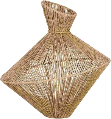 Produktbild von Mica Decorations Vase Geneva - 40x40x42 cm - Jute - Braun