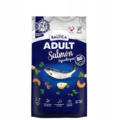 Zdjęcie produktu dla Baltica Adult Salmon M DOROSŁY PIES 3kg ŁOSOŚ