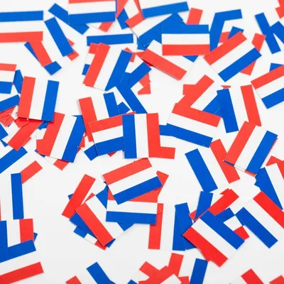 Produktbild von Deko Konfetti aus Papier Frankreich Flaggen 150st