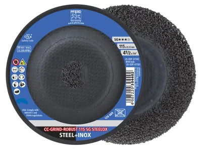 Produktbild von PFERD CC-GRIND ROBUST SG STEELOX, 11,5 cm, 10 Stück(e)