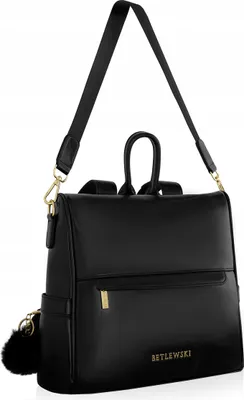 Produktbild von BPF-01 SCHWARZ 2in1 Damen Rucksack REESE