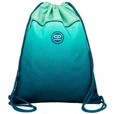 Produktbild von Turnbeutel Sportbeutel Rucksack Tasche COOLPACK Vert GRADIENT BLUE LAGOON