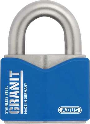 Productafbeelding van Cilinderschuifslot 37ST/55 B/DFNLI. Behuizing: 62 mm, roestvrij staal, verschillende sluitingen, ABUS