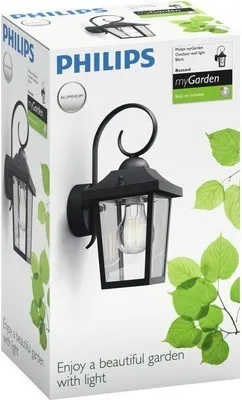 Image de Philips by Signify Philips myGarden Buzzard Wall Light 60W E27 No-bulb